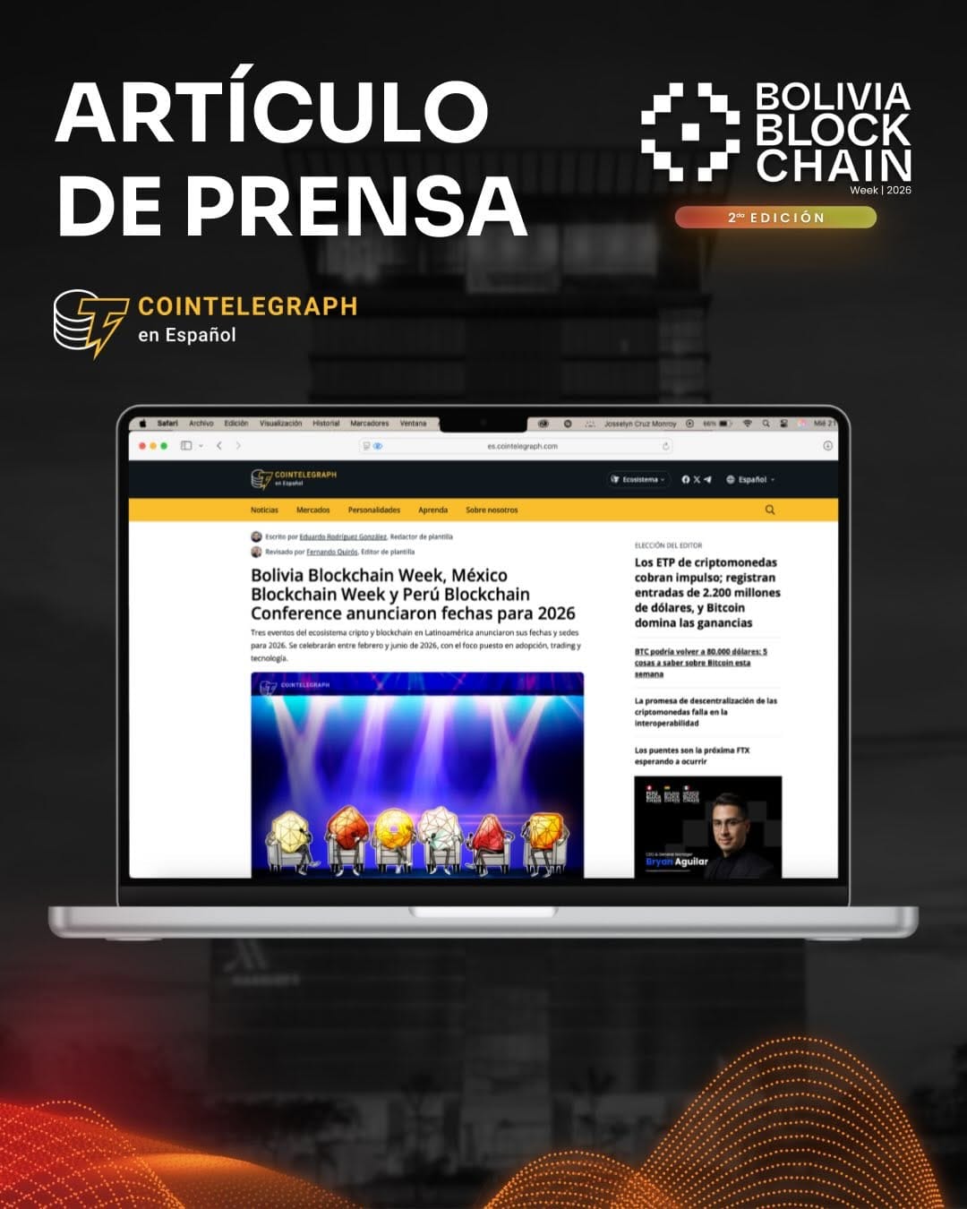 Post 1 by Peru Blockchain Conference on Instagram (carousel)
