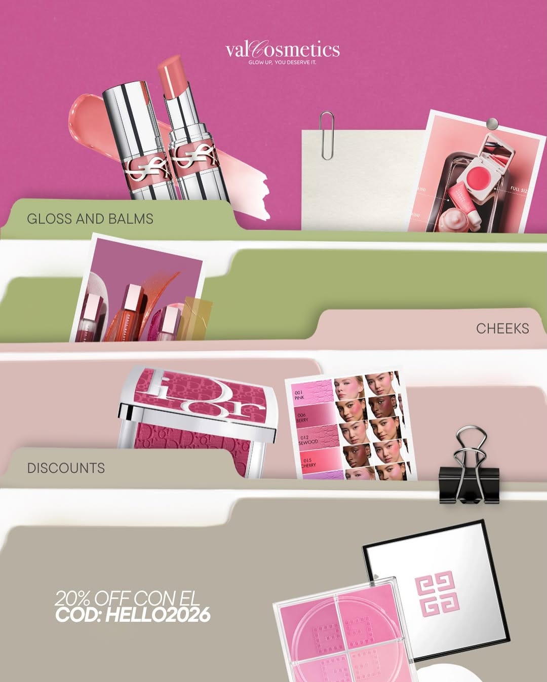 Post 4 by Val cosmetics on Instagram (image)