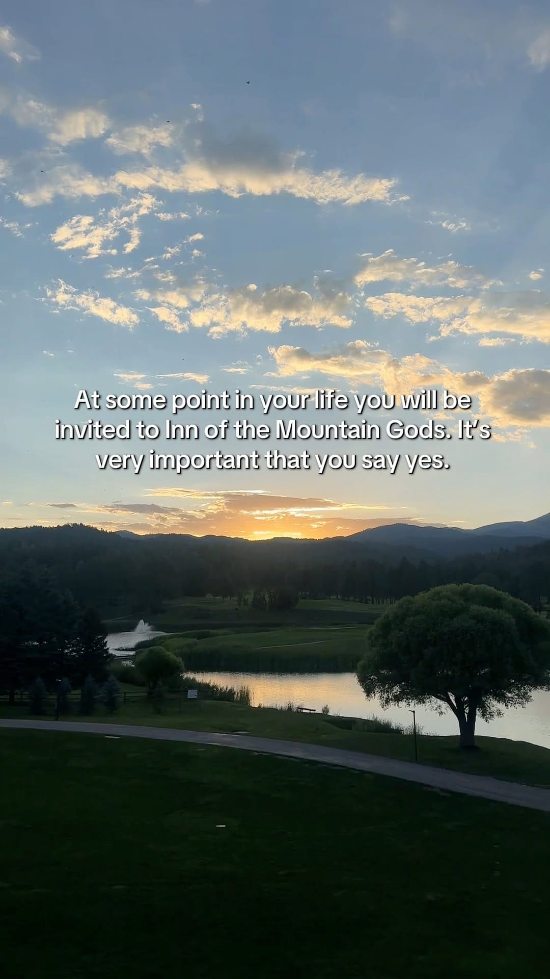 Post 9 by Inn of the Mountain Gods on Instagram (video)
