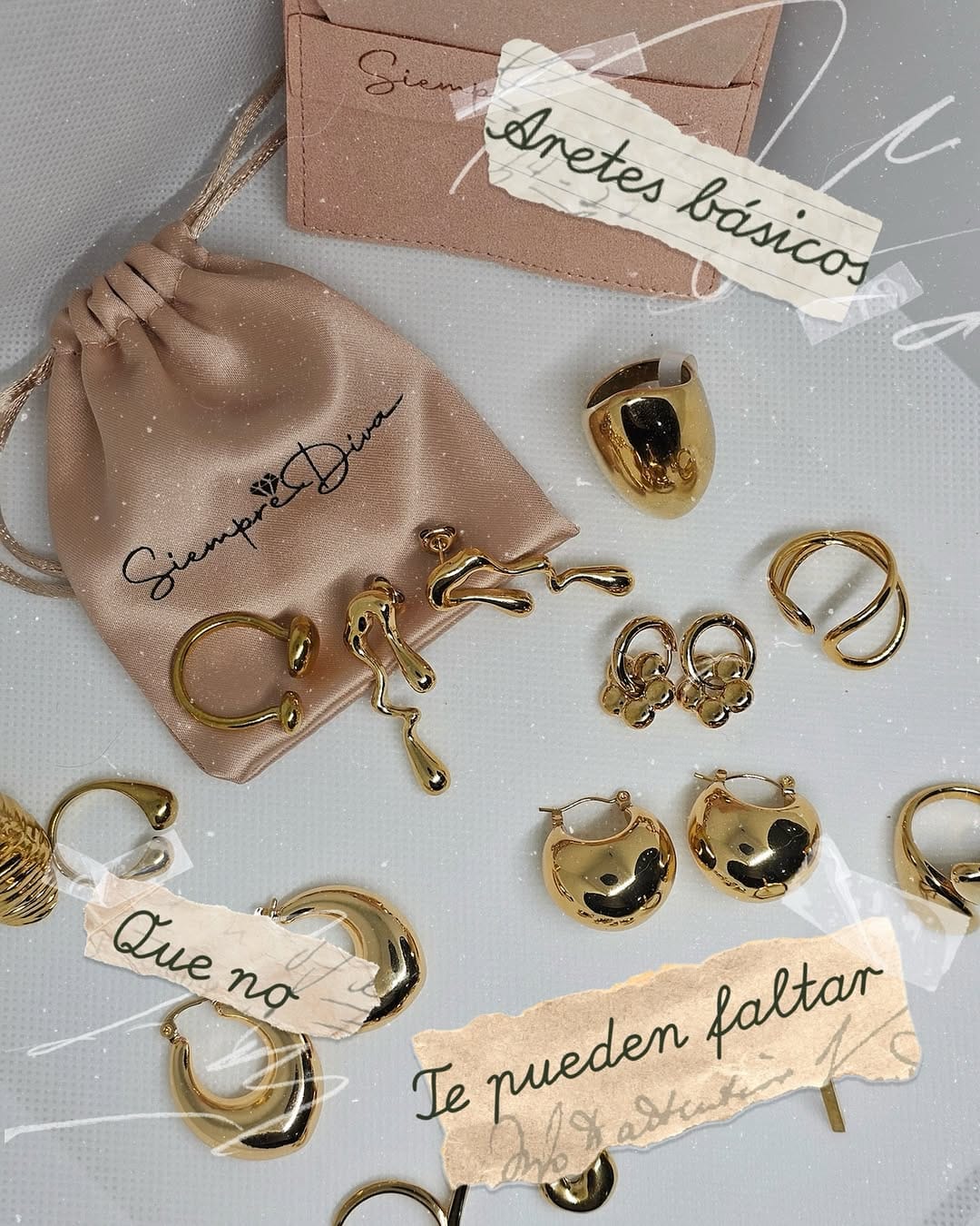 Post 1 by Siempre Diva. Joyería para ti 💎 on Instagram (carousel)