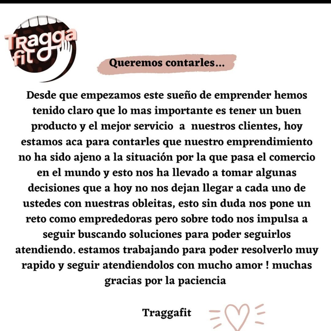 Post 5 by Tragga Fit on Instagram (image)