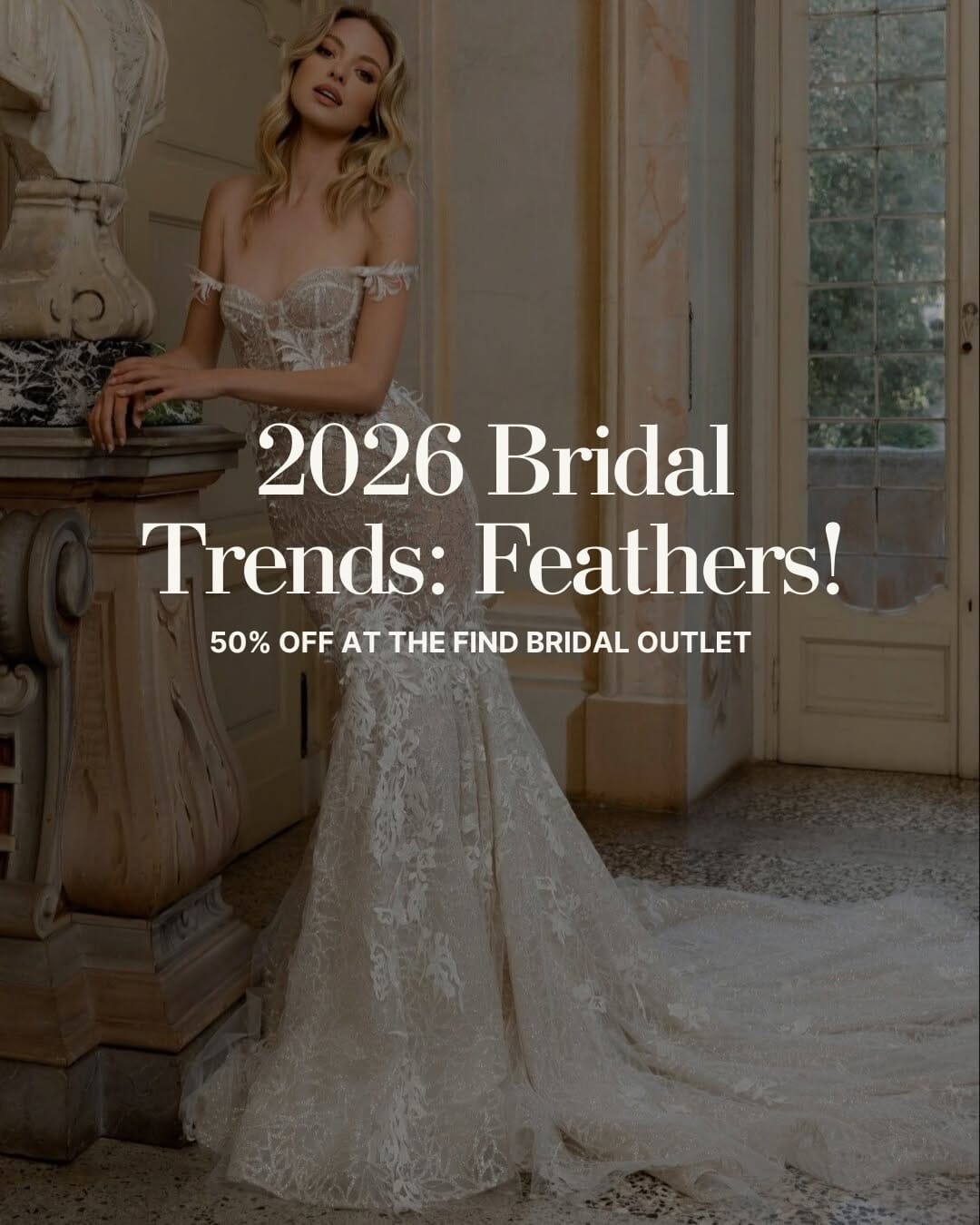 Post 8 by The Find Bridal Outlet / Bridal Sample Sales on Instagram (carousel)