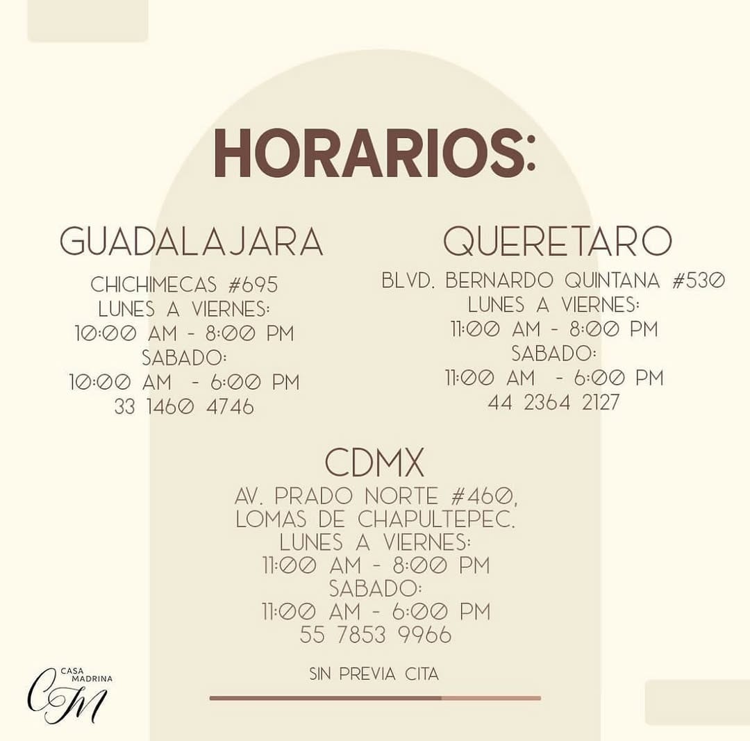 Post 10 by CASA MADRINA📍GDL,CDMX&QRO on Instagram (image)