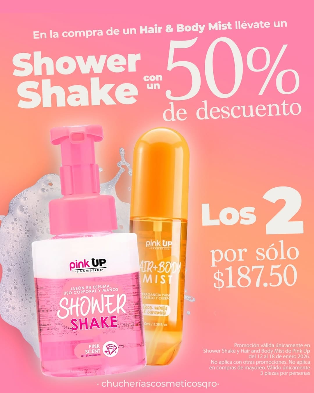 Post 7 by Chucherías Cosméticos Querétaro on Instagram (image)