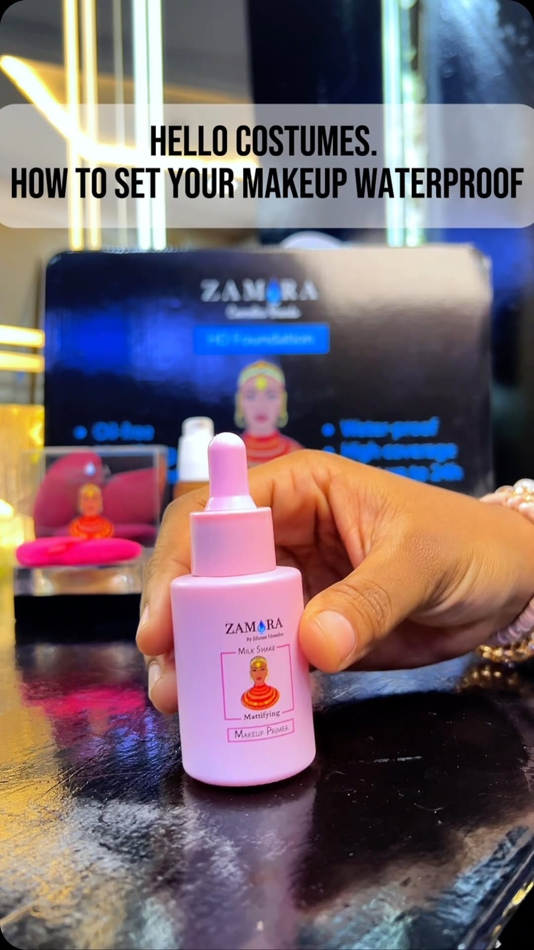 Post 8 by ZAM💧RA cosmetics on Instagram (video)