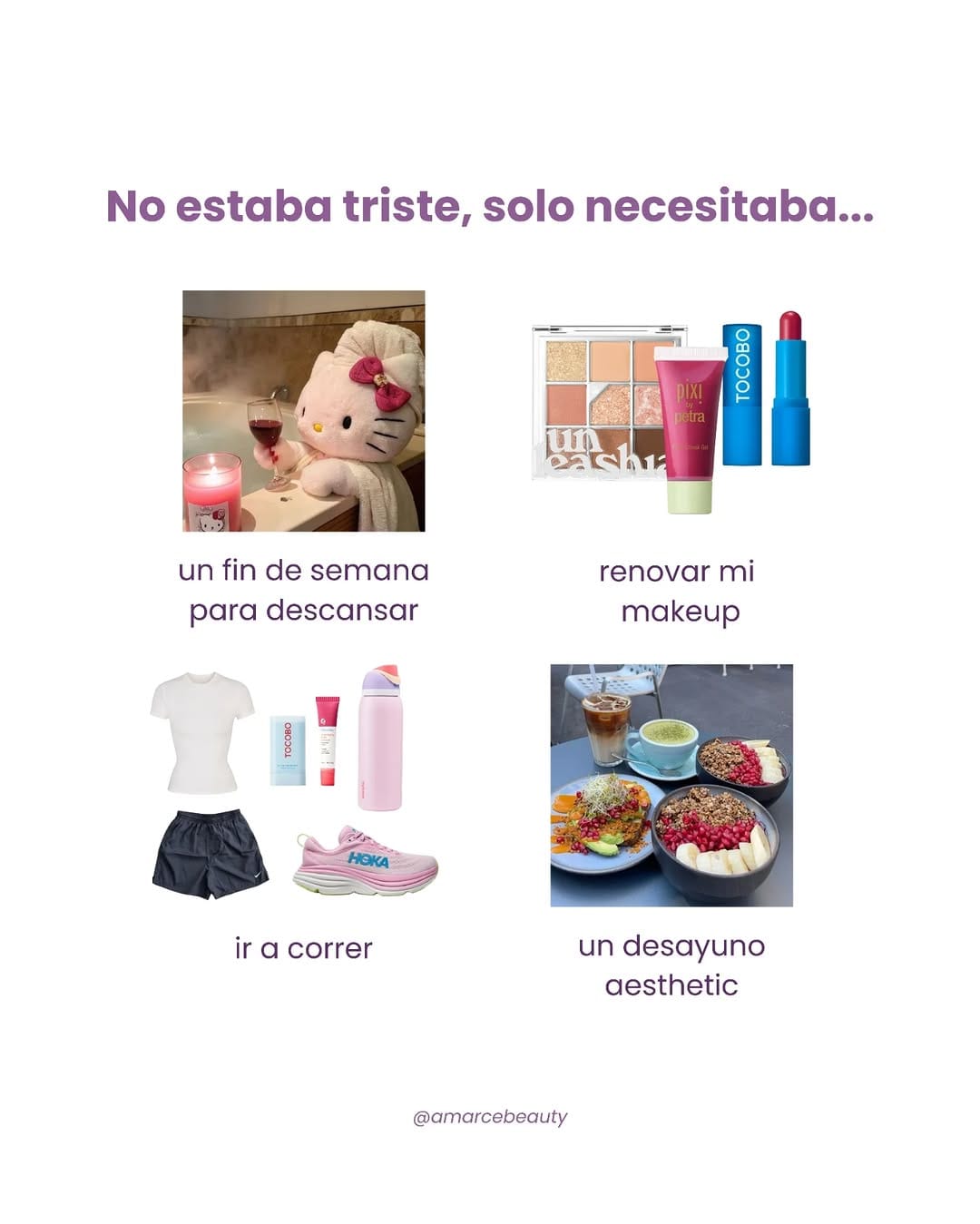 Post 2 by AMARCE BEAUTY ® - Productos de skincare y maquillaje on Instagram (image)