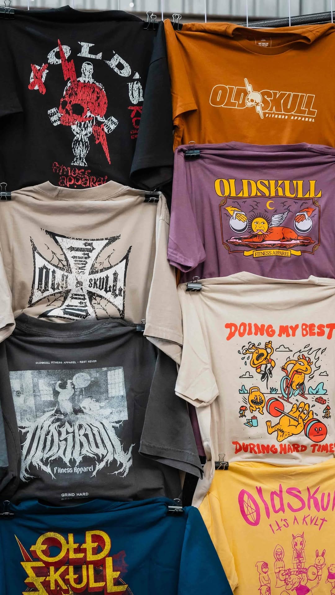 Post 4 by OldSkull Fitness Apparel on Instagram (video)
