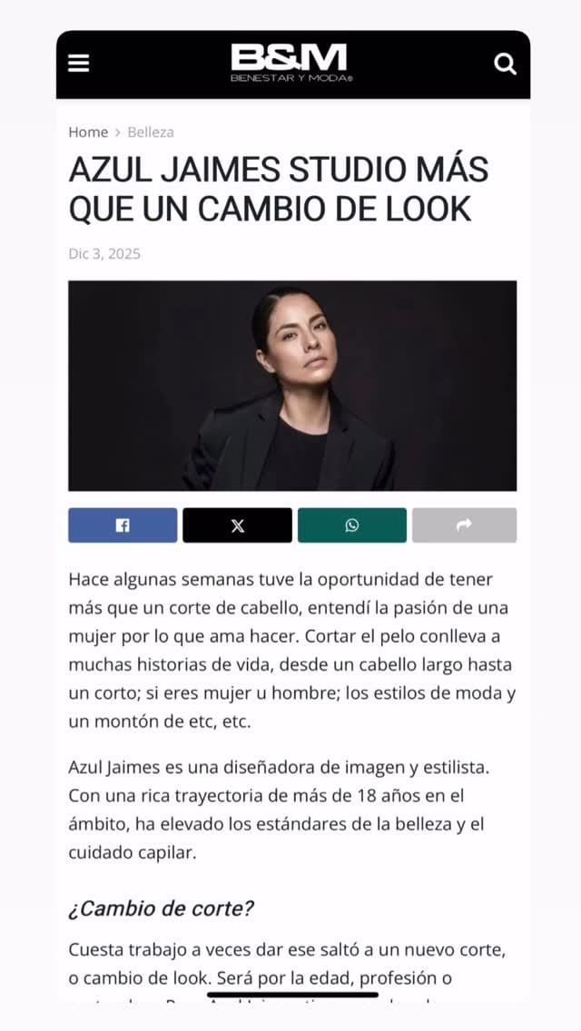 Post 6 by Azul Jaimes | Salud Capilar on Instagram (video)