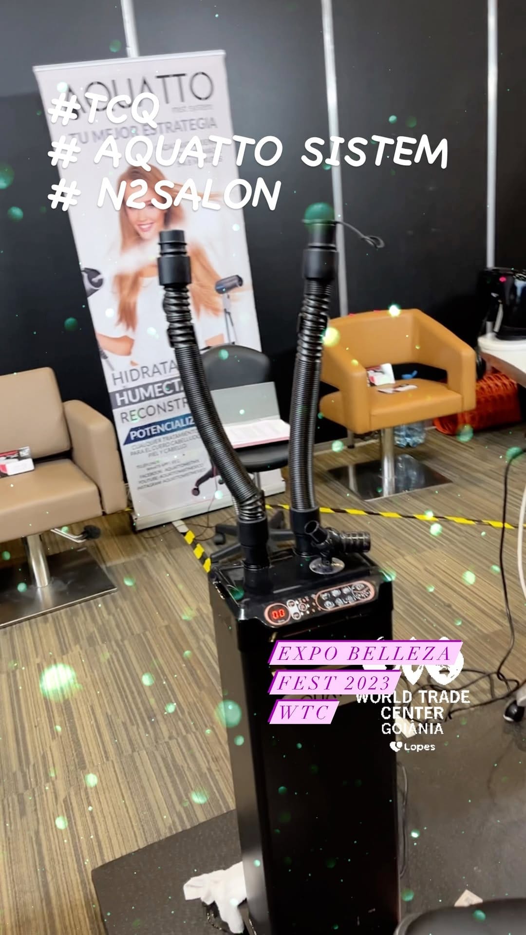 Post 6 by Hair World Salon Mexico on Instagram (video)
