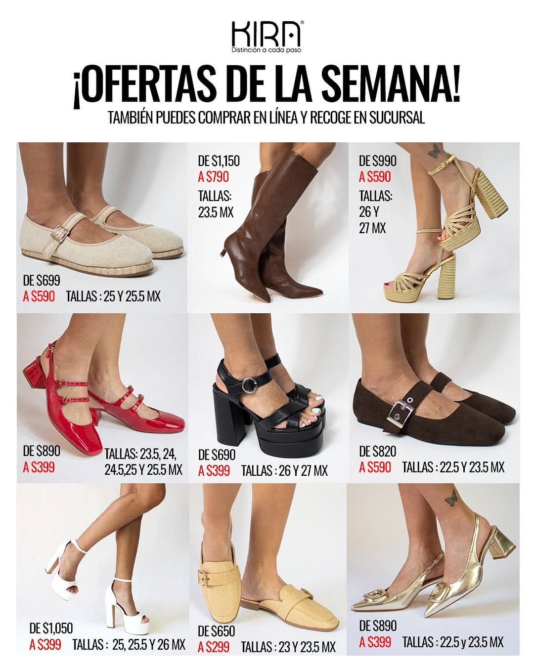 Post 1 by KIRA ® outlet on Instagram (image)