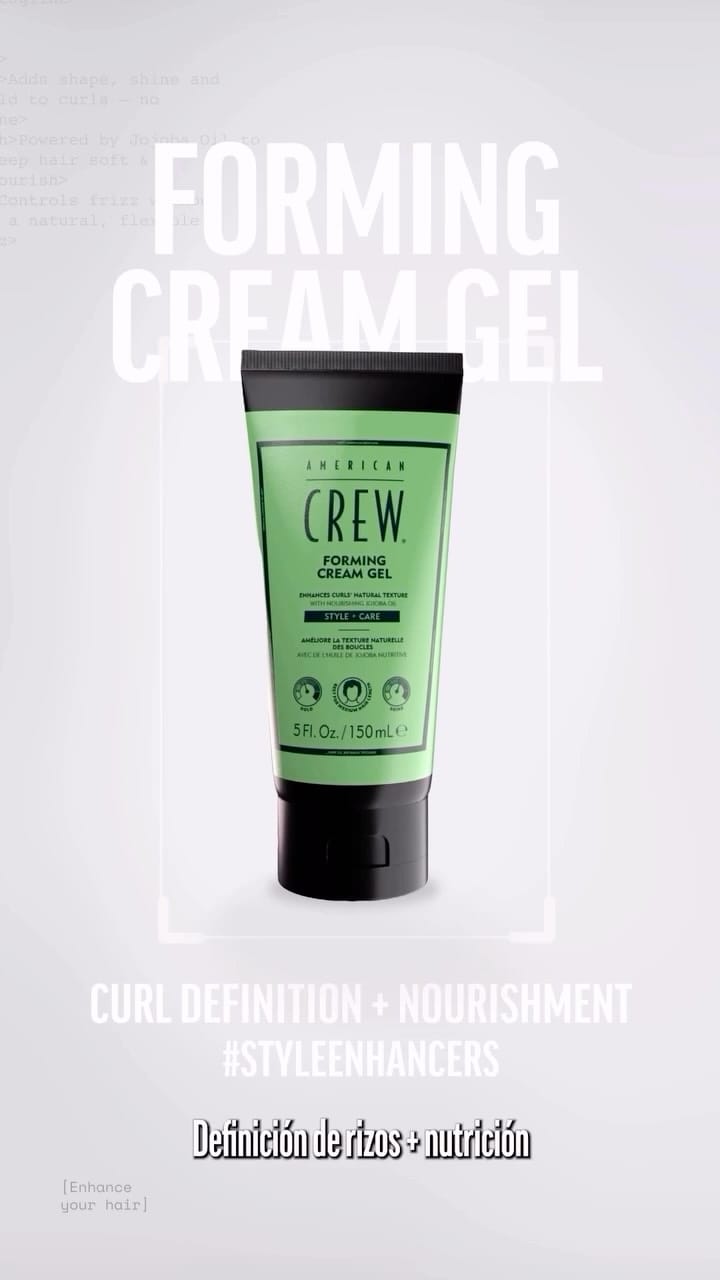 Post 3 by American Crew México on Instagram (video)