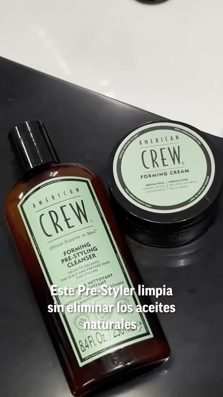 Post 5 by American Crew México on Instagram (video)