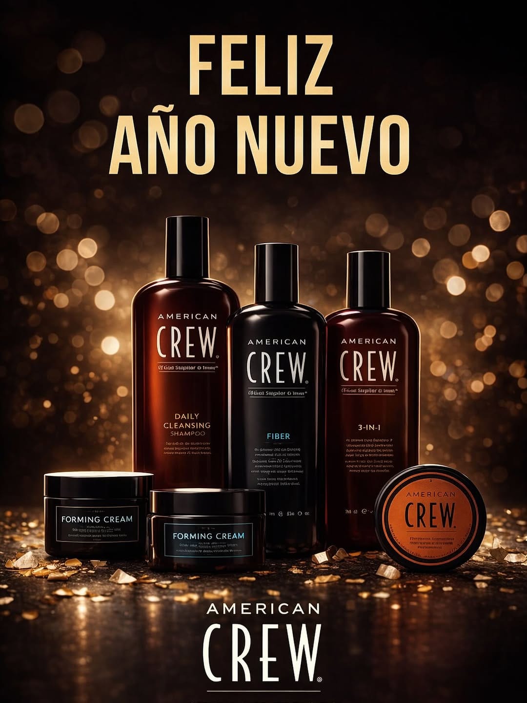 Post 9 by American Crew México on Instagram (image)