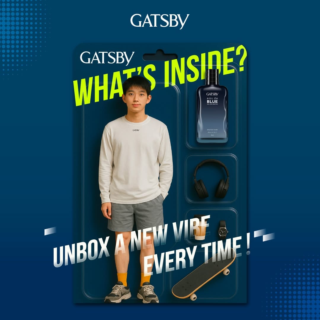 Post 10 by GATSBY MALAYSIA on Instagram (image)
