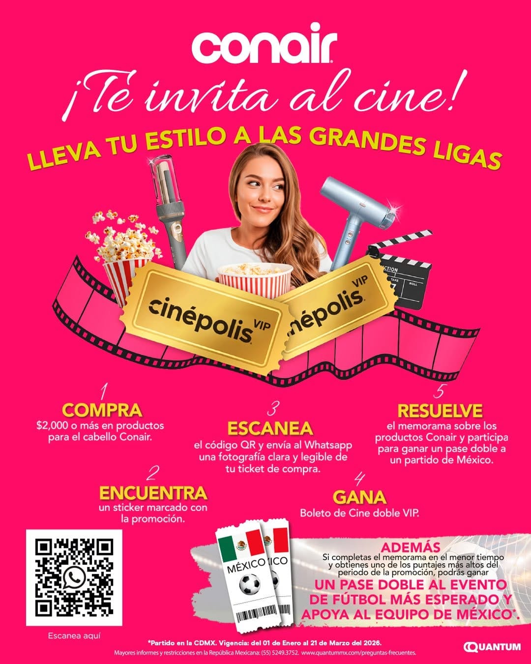 Post 2 by Conair México on Instagram (image)