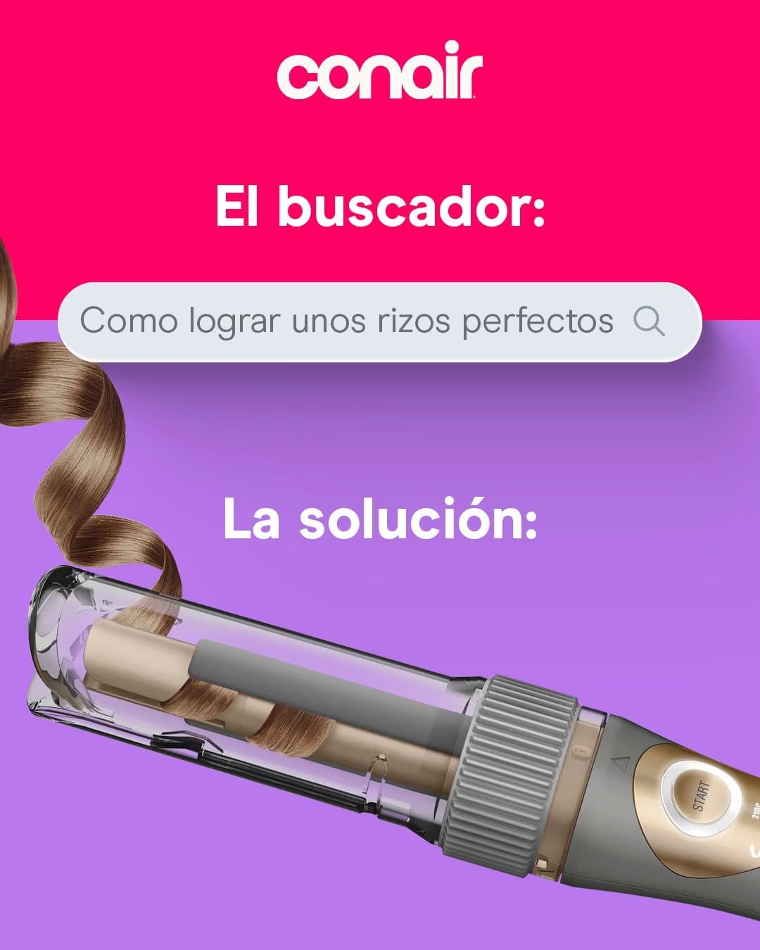 Post 10 by Conair México on Instagram (image)