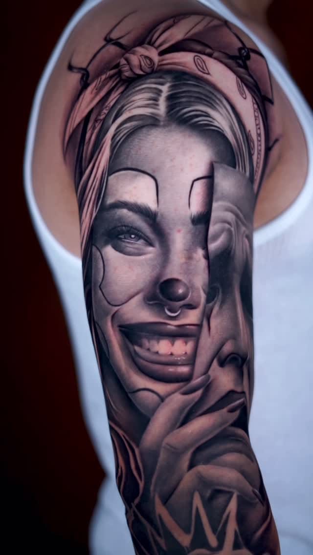 Post 5 by Cry Baby Tattoo on Instagram (video)