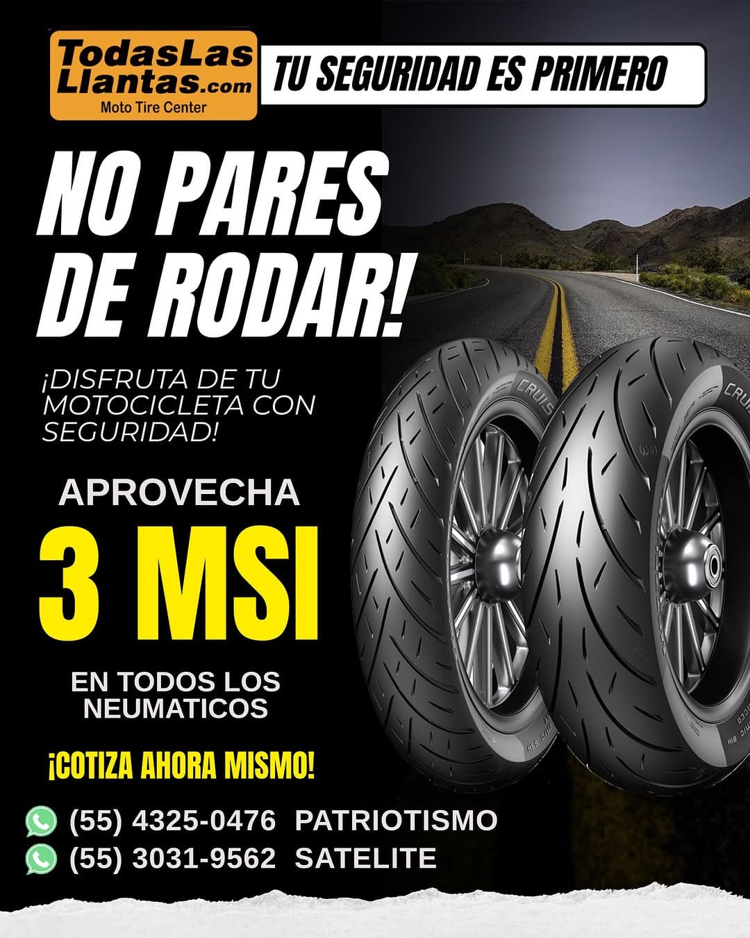 Post 1 by TodasLasLlantas.com | 🏍 on Instagram (image)
