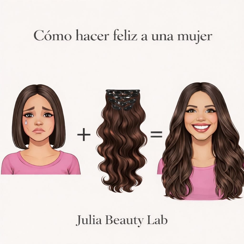 Post 6 by Extensiones de cabello l pelucas l postizos on Instagram (image)