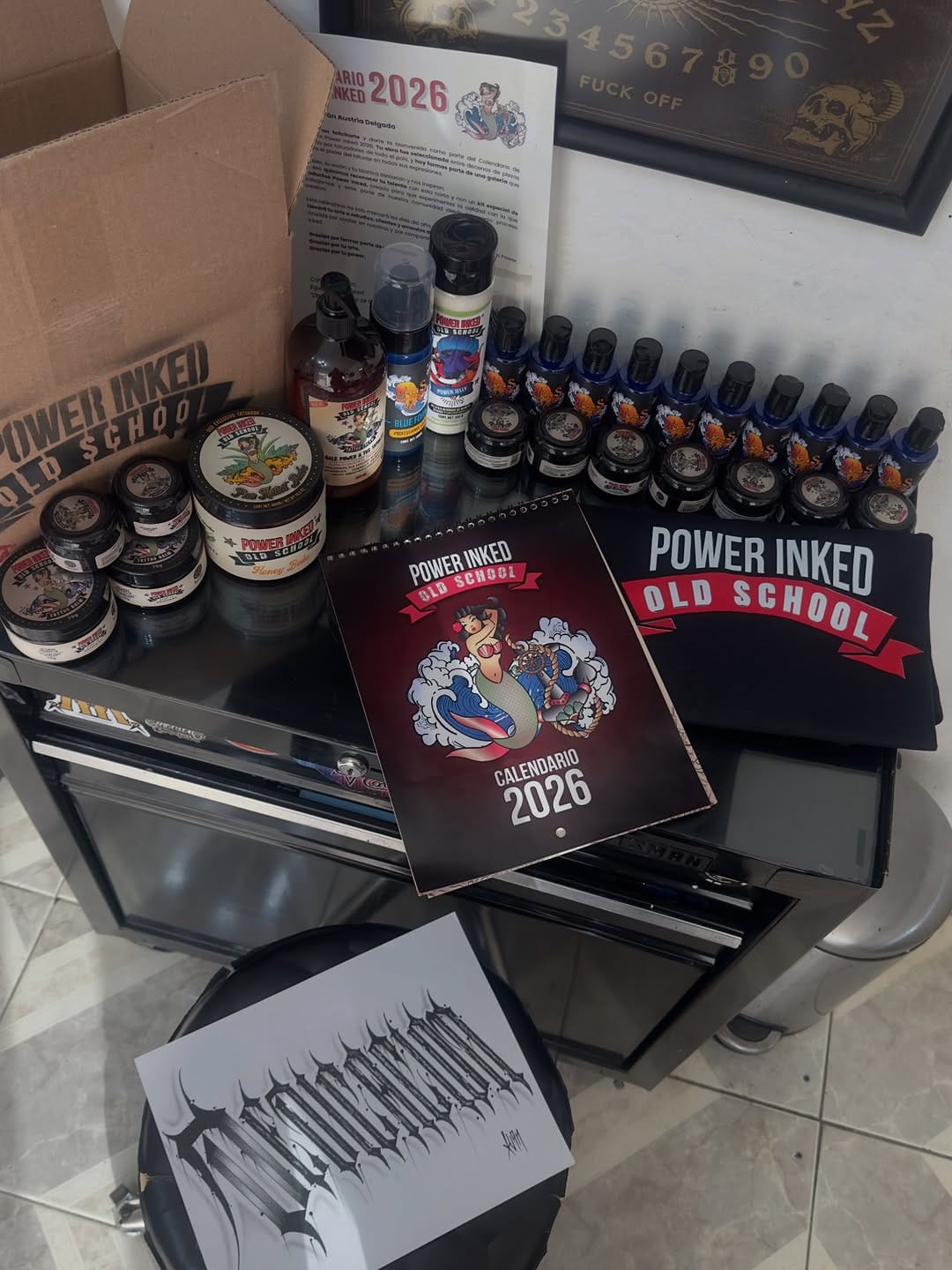 Post 5 by Power Inked® on Instagram (carousel)