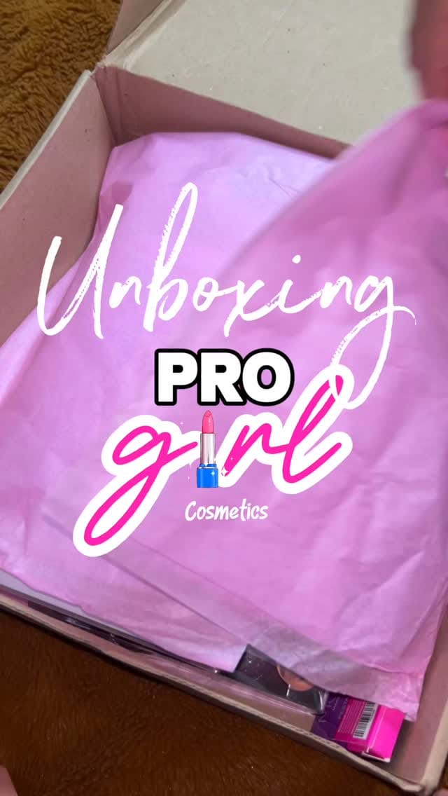Post 10 by Pro Girl Cosmetics on Instagram (video)