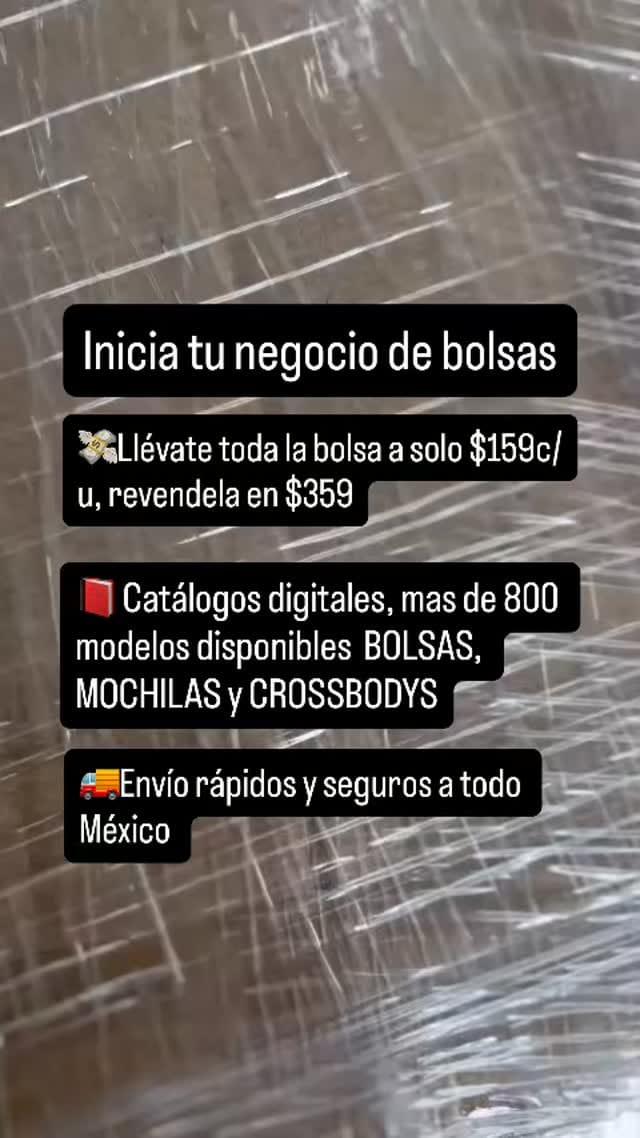 Post 6 by bolsas a precio de mayoreo on Instagram (video)