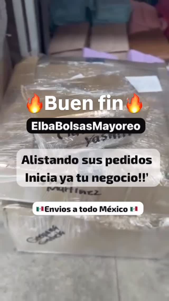 Post 1 by bolsas a precio de mayoreo on Instagram (video)