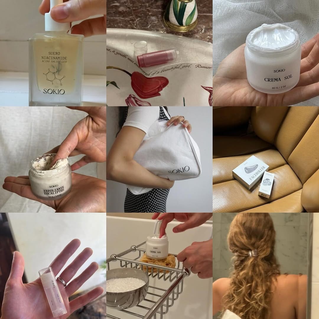 Post 6 by sokio skincare on Instagram (image)