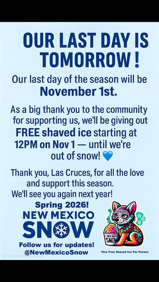Post 6 by New Mexico Snow Shaved Ice Shop on Instagram (video)