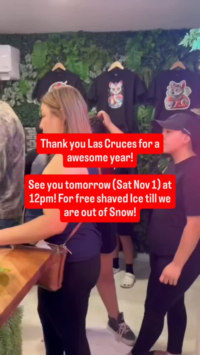 Post 5 by New Mexico Snow Shaved Ice Shop on Instagram (video)