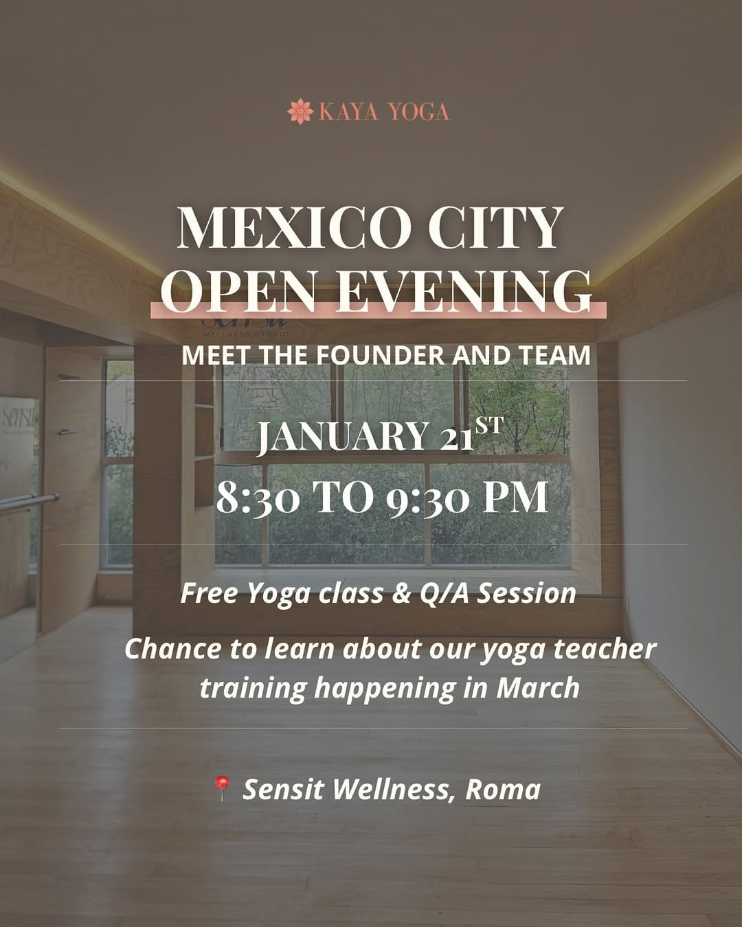 Post 4 by KAYA YOGA THERAPY ® on Instagram (image)