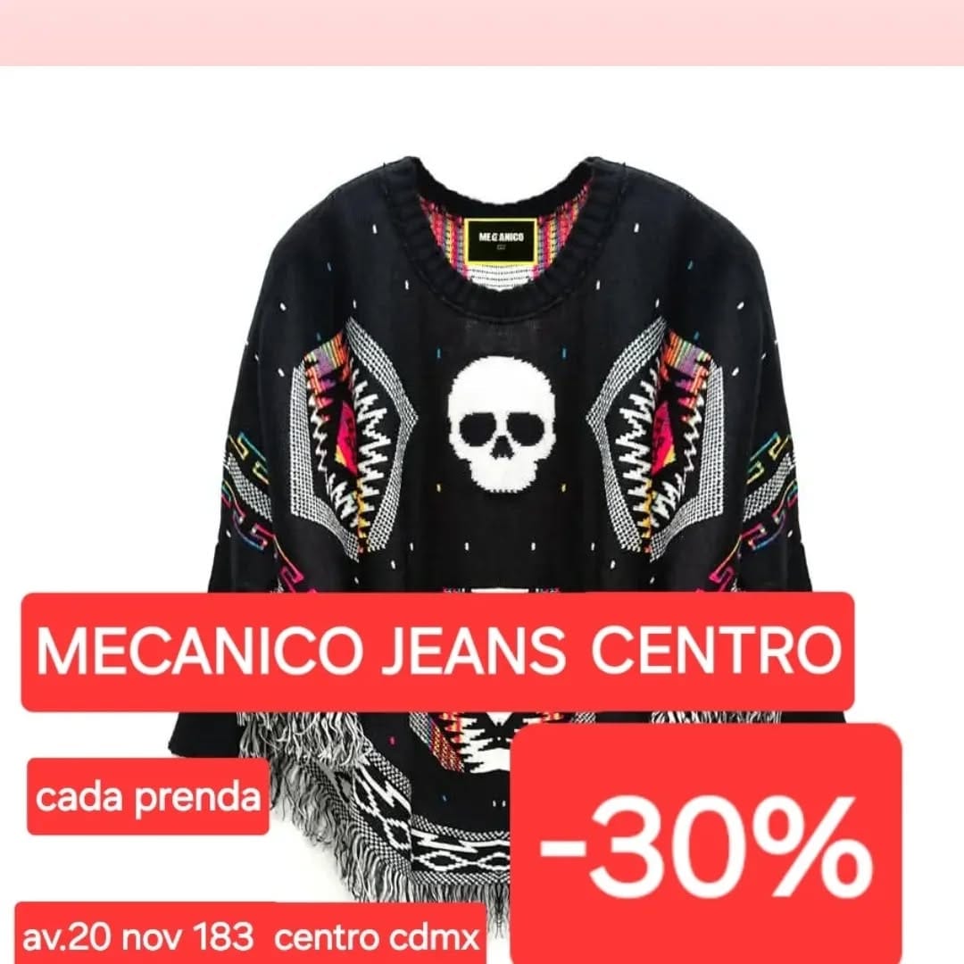 Post 3 by MECANICO JEANS CENTRO on Instagram (carousel)