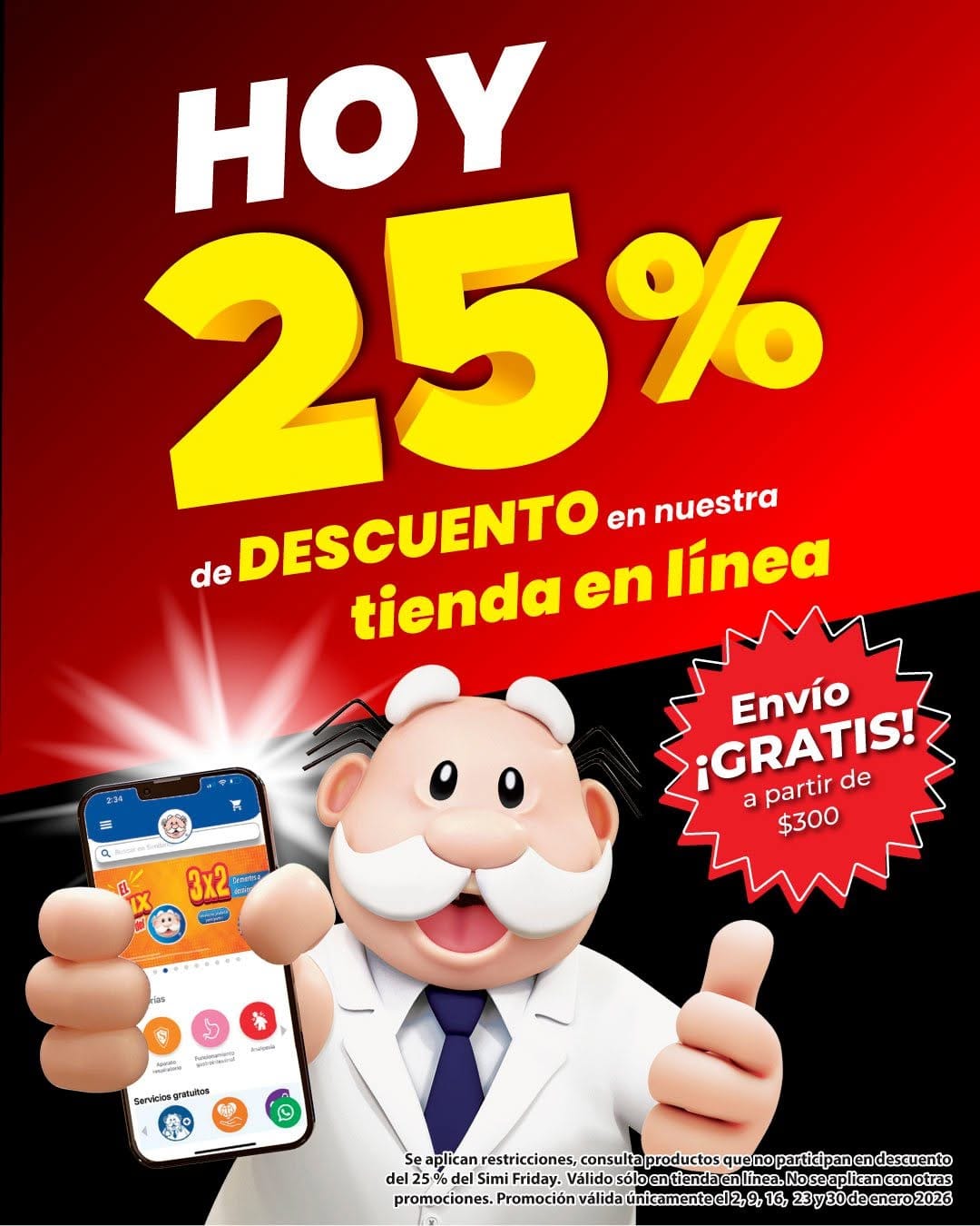 Post 7 by Farmacias Similares on Instagram (image)