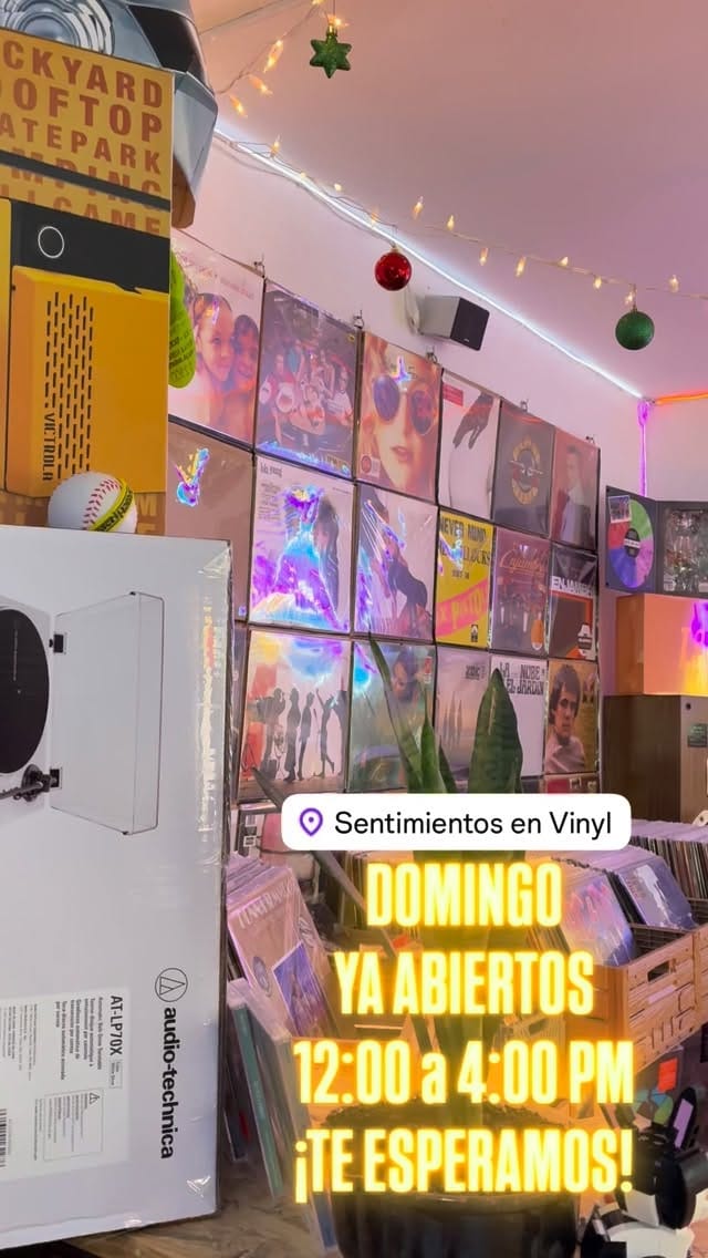 Post 4 by Sentimientos En Vinyl on Instagram (video)