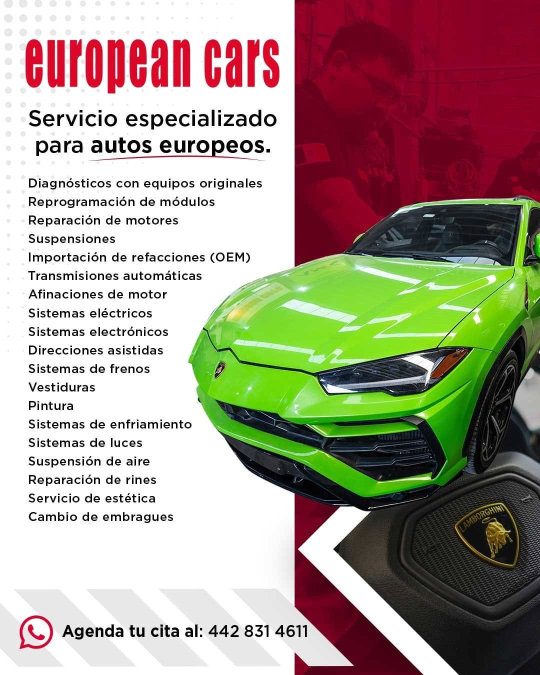 Post 10 by EUROPEAN CARS QRO ☎️4428314611 on Instagram (image)