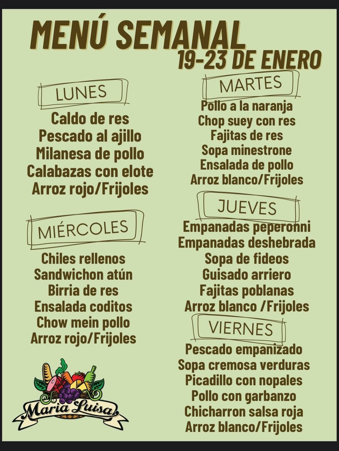 Post 2 by Mercados Maria Luisa on Instagram (carousel)