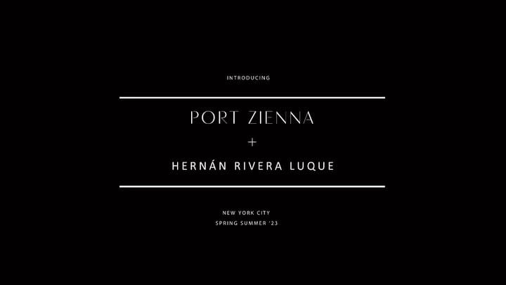 Post 5 by PORT ZIENNA on Instagram (video)