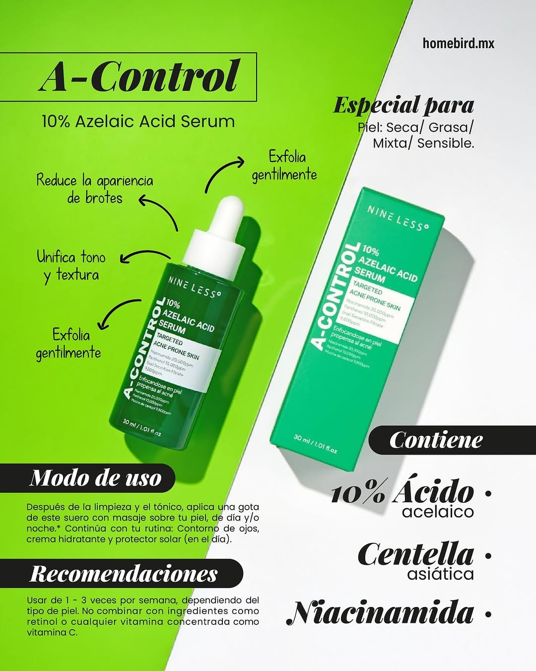 Post 8 by Homebird MX | Skincare on Instagram (image)
