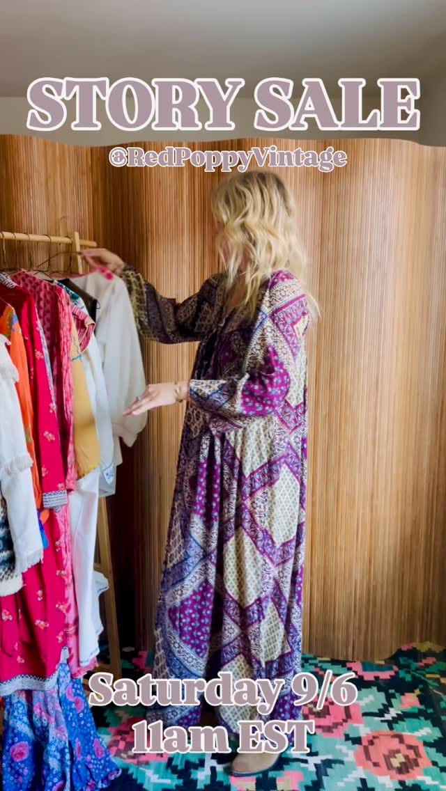 Post 7 by REDPOPPYVINTAGE on Instagram (video)