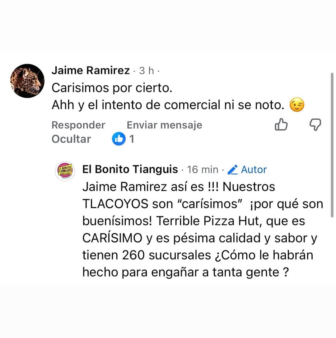 Post 3 by El Bonito Tianguis on Instagram (image)