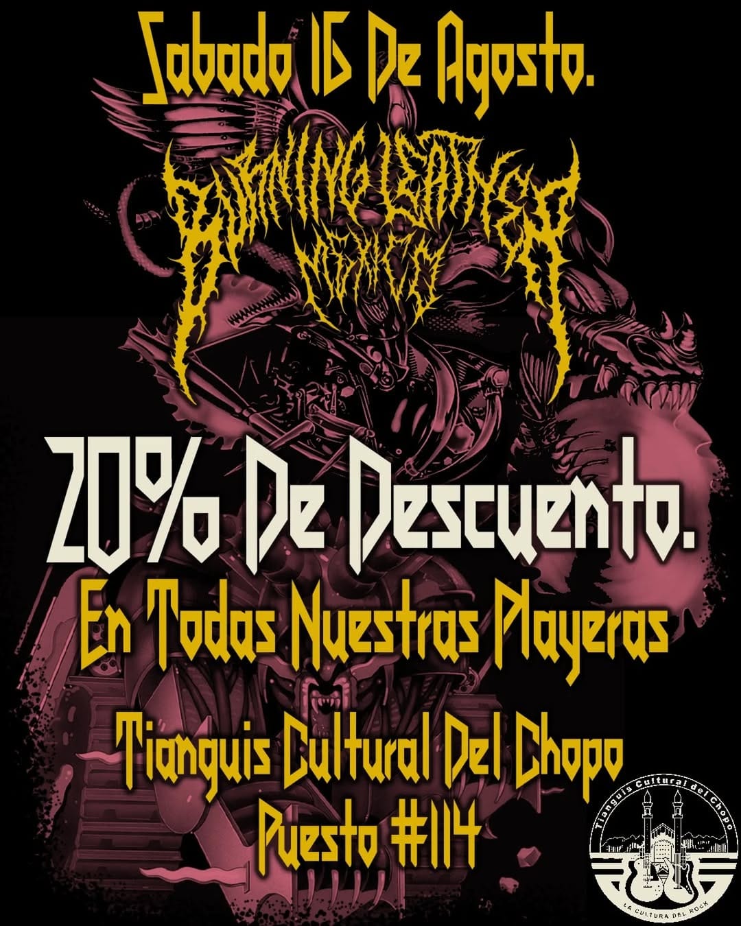 Post 8 by Burning Leather México on Instagram (image)