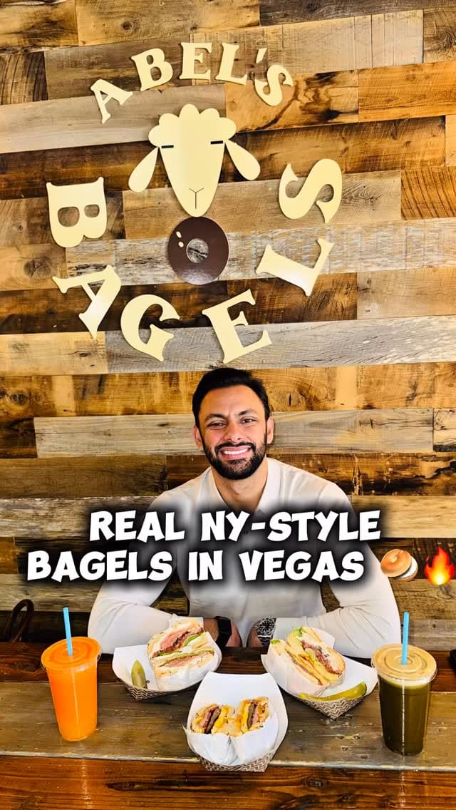 Post 6 by Abel’s Bagels | Craft Bagels In Vegas on Instagram (video)