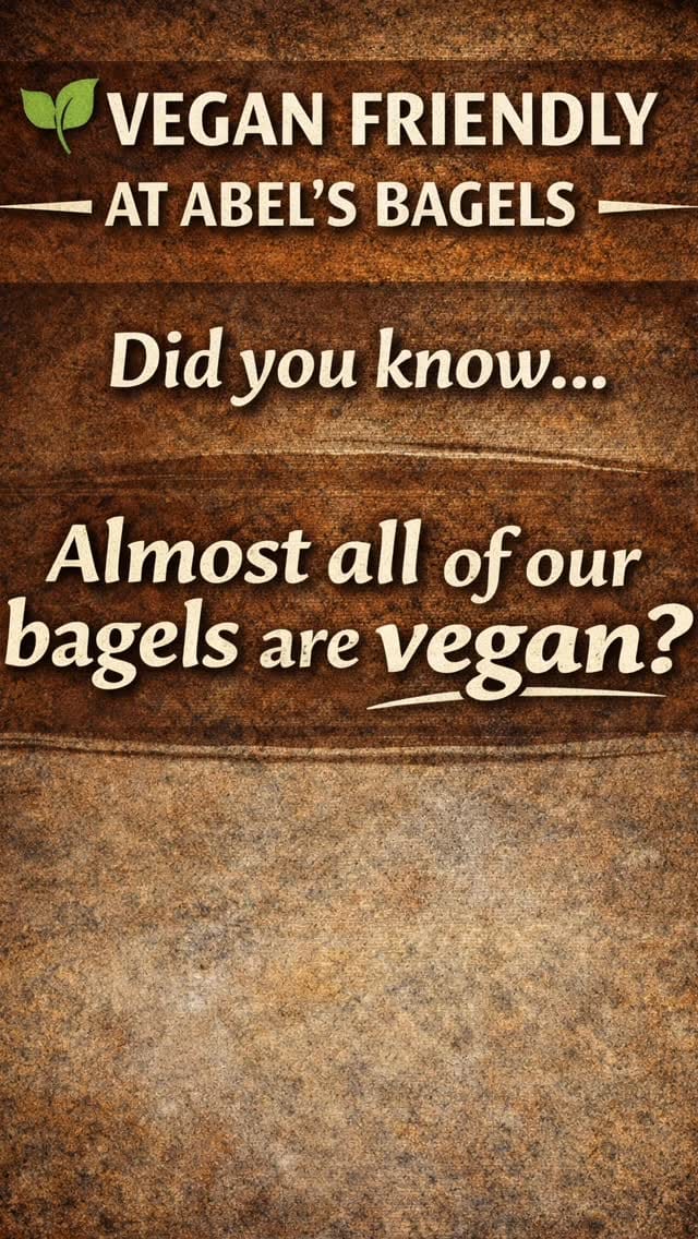 Post 3 by Abel’s Bagels | Craft Bagels In Vegas on Instagram (video)
