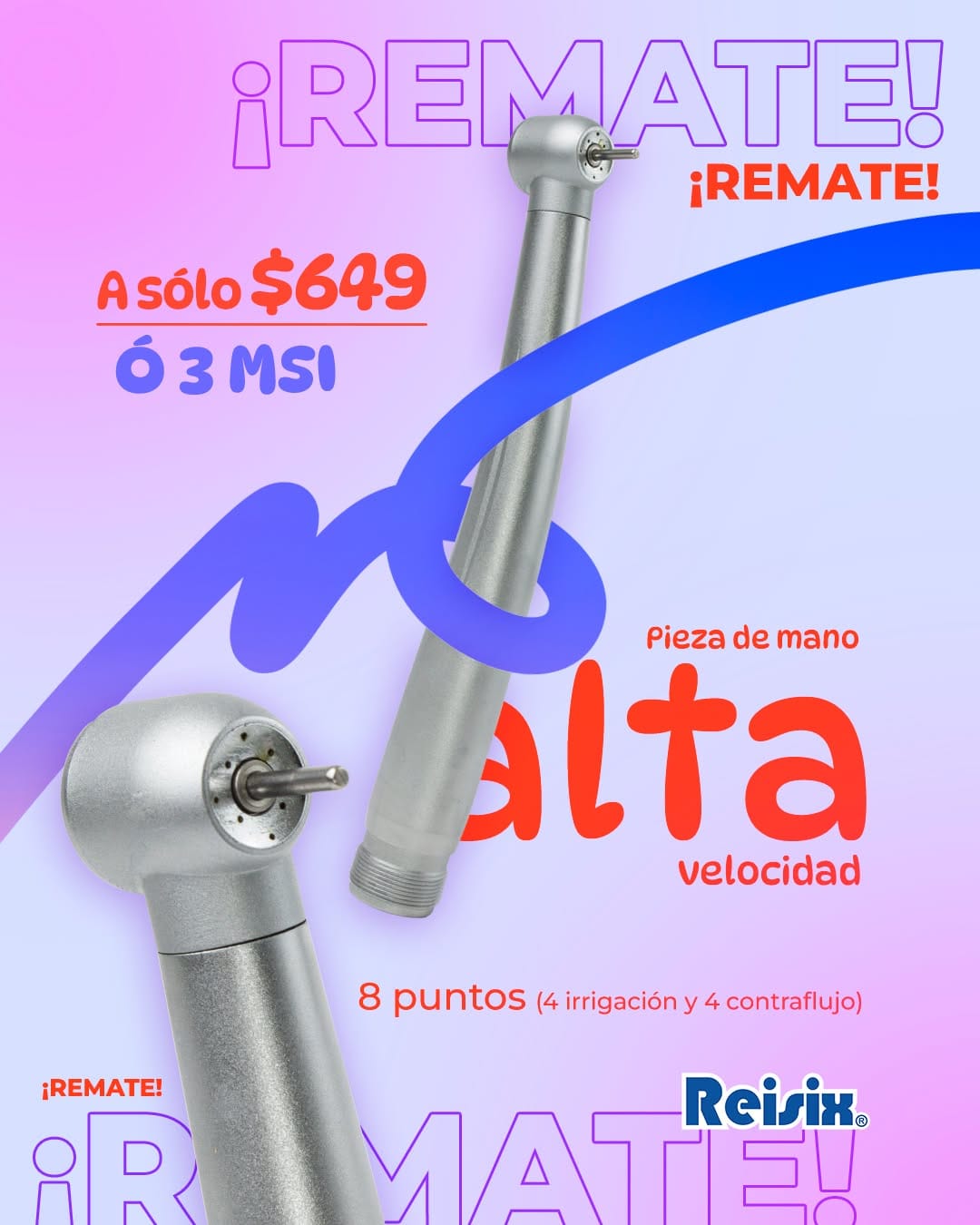 Post 1 by Deposito Dental REISIX on Instagram (image)
