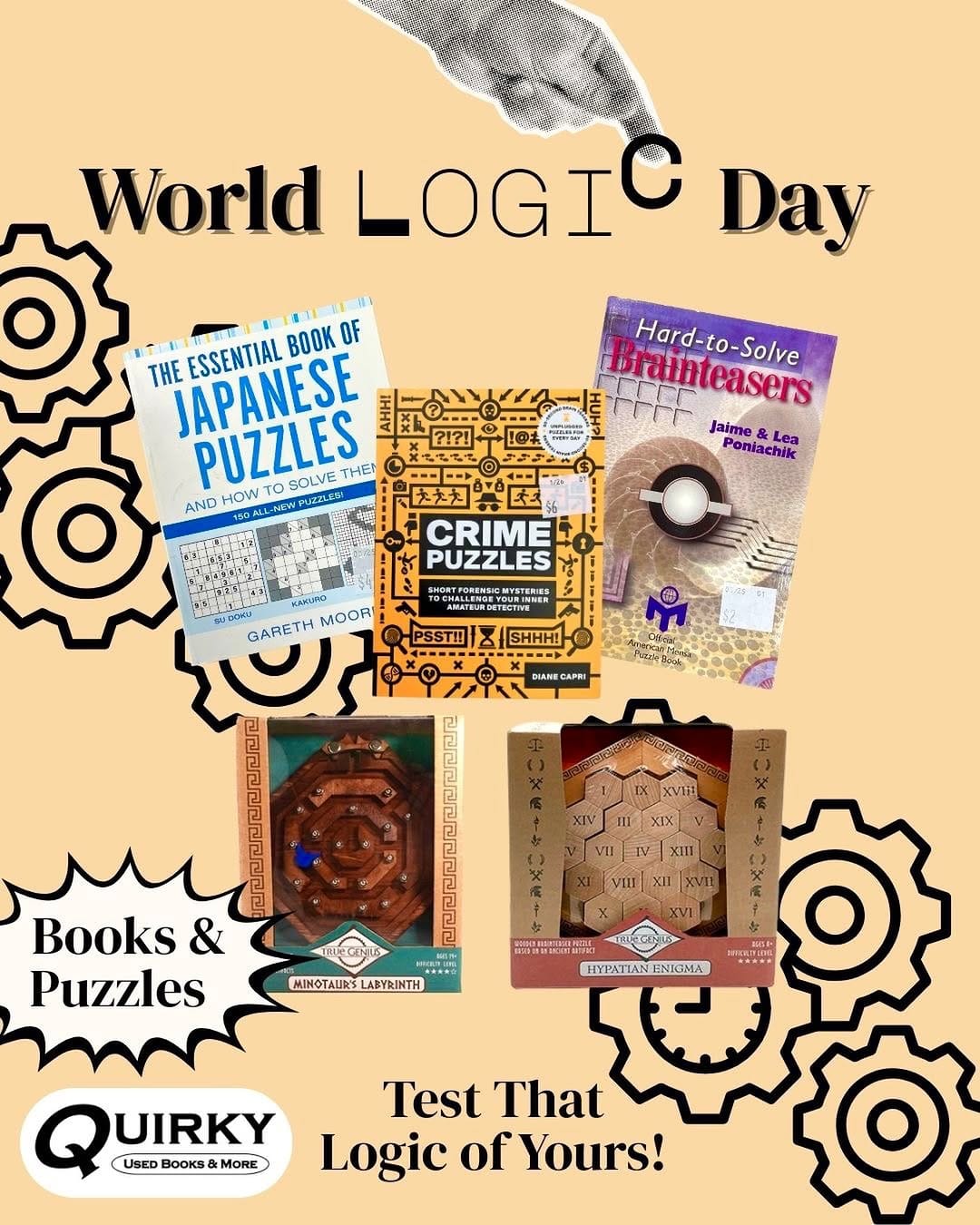 Post 5 by Quirky Used Books & More on Instagram (image)