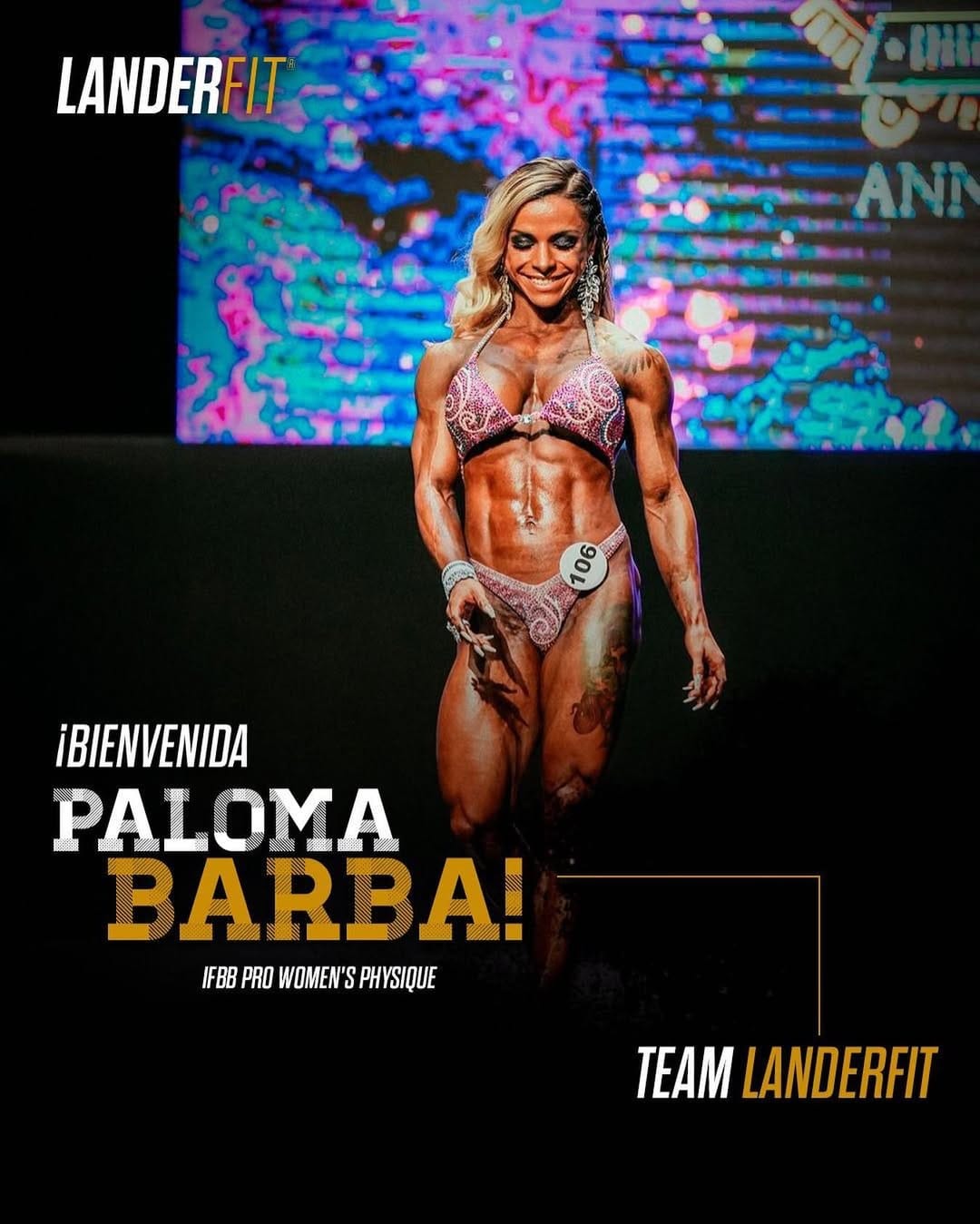 Post 10 by IfbbPro Paloma Barba on Instagram (image)