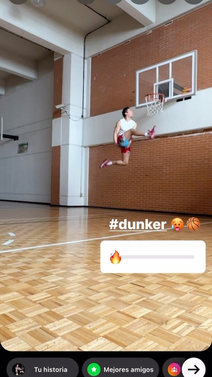 Post 8 by Adrian Sanchez | Dunker | Basquetbol🇲🇽 on Instagram (video)