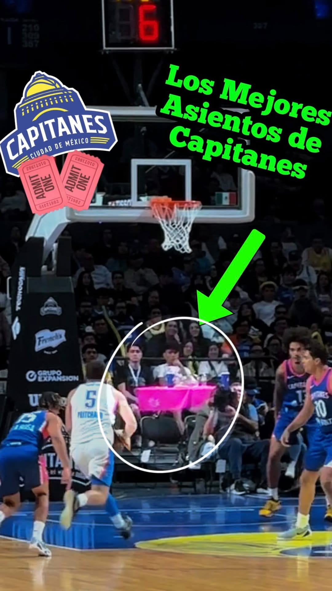 Post 4 by Adrian Sanchez | Dunker | Basquetbol🇲🇽 on Instagram (video)