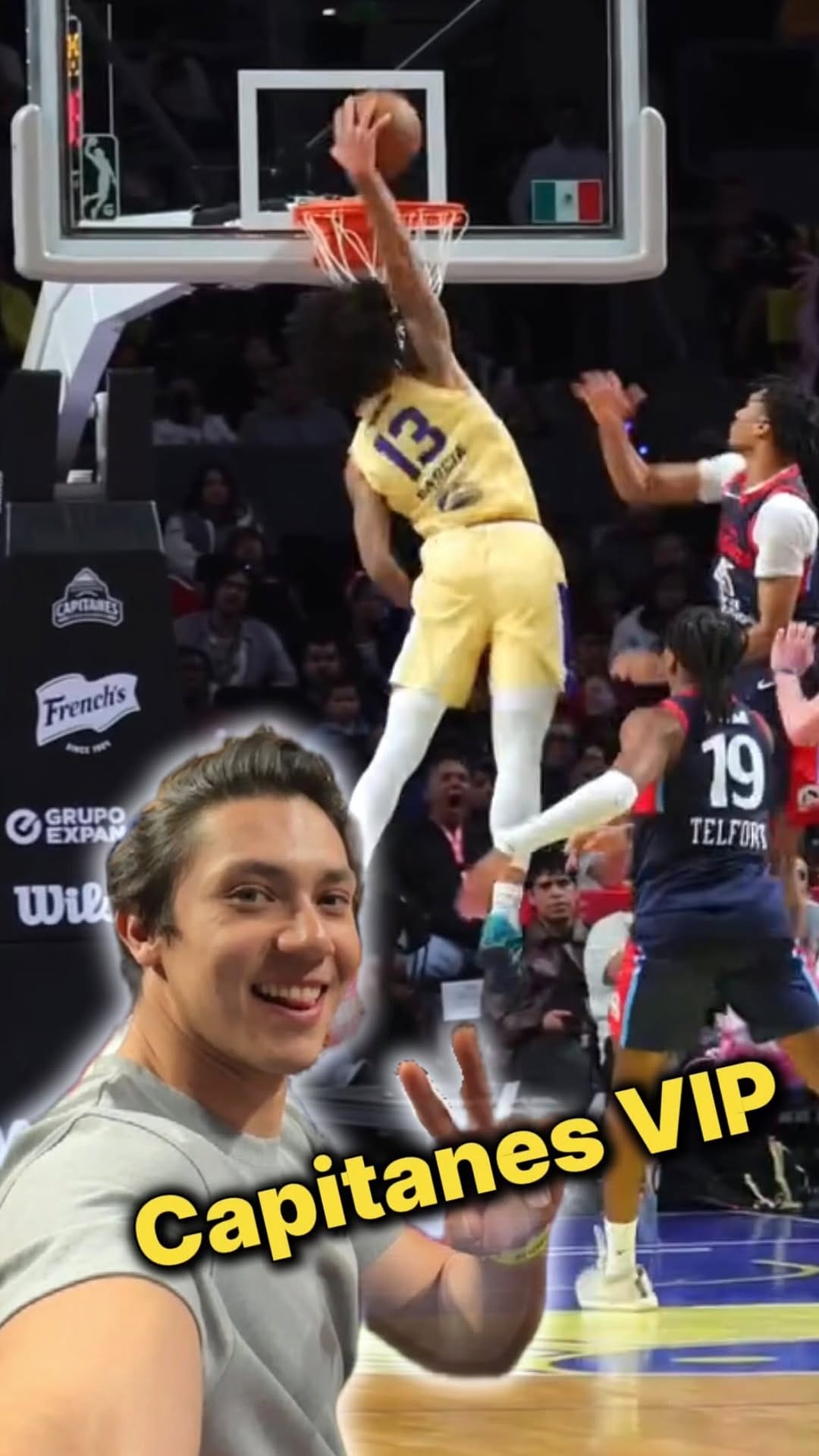 Post 1 by Adrian Sanchez | Dunker | Basquetbol🇲🇽 on Instagram (video)