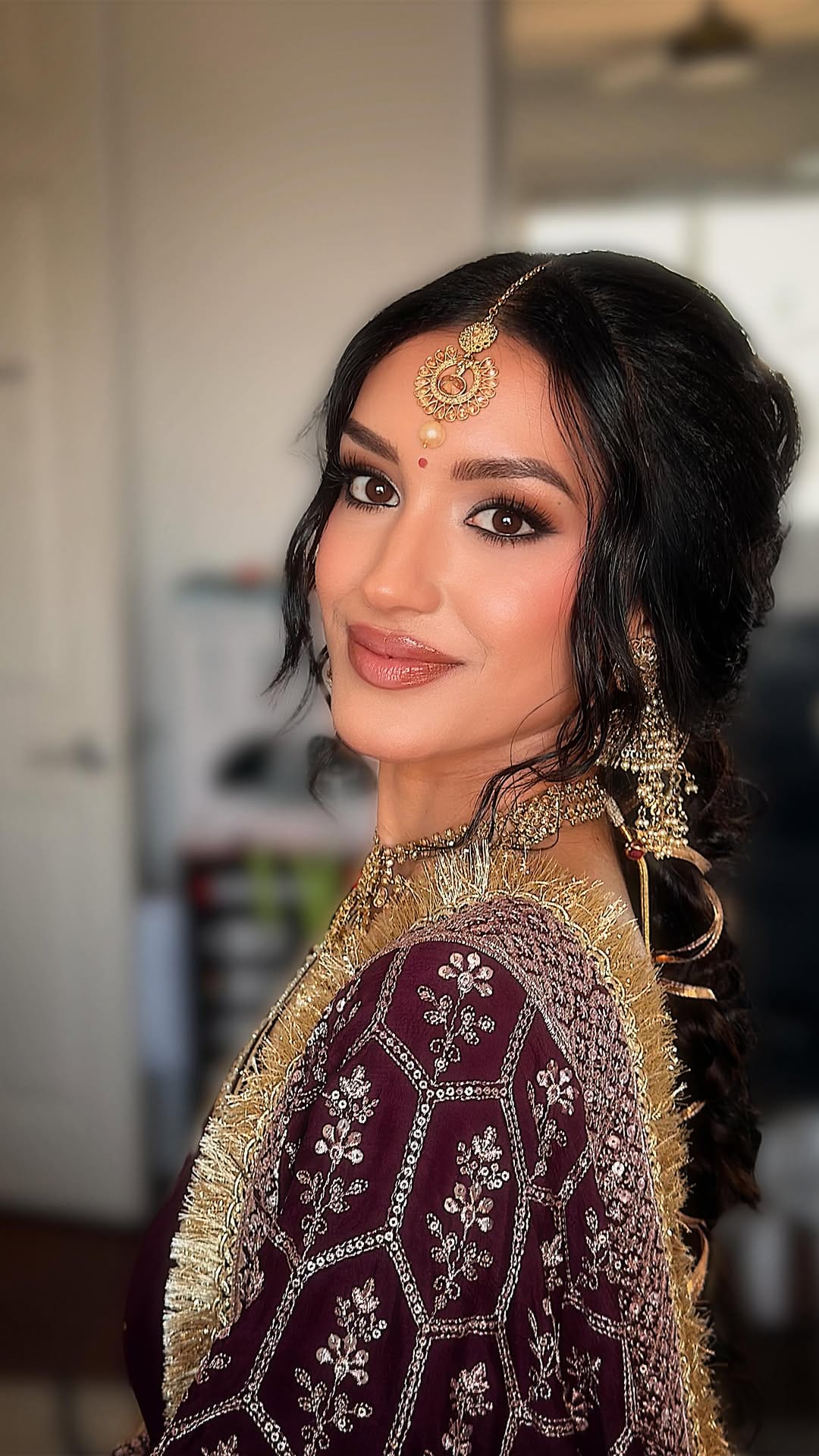 Post 5 by Penny Kohli || Makeup, Hair, and Henna on Instagram (video)